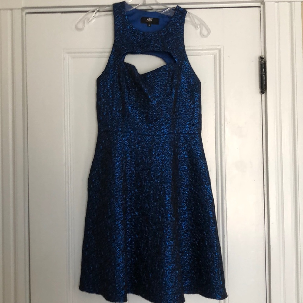 ABS Blue formal dress